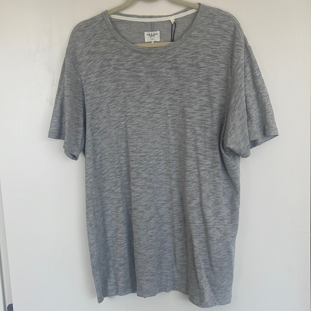 Rag & Bone Classic Flame Cotton T Shirt Size Large New With Tags